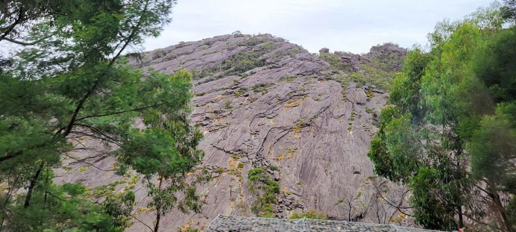 Rock in the Australian Grampian Mountain Range