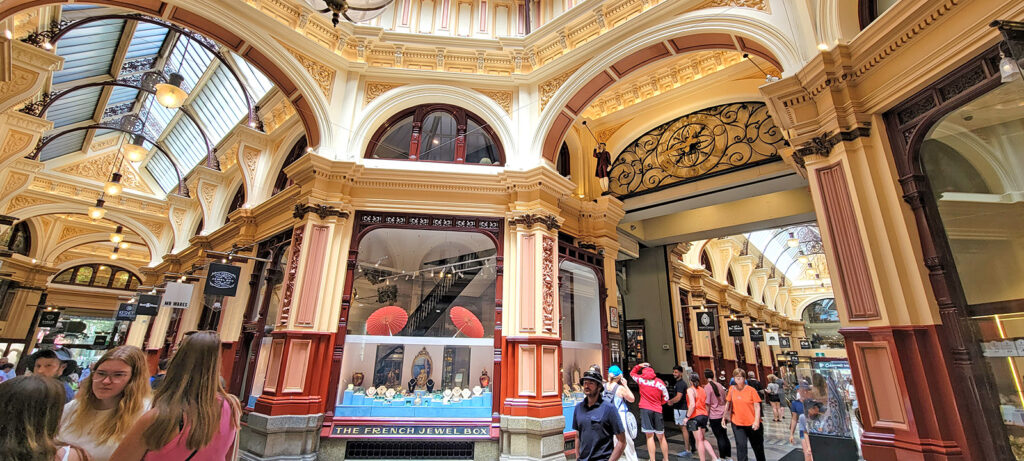 Shopping Arcade in Melbourne, Australia