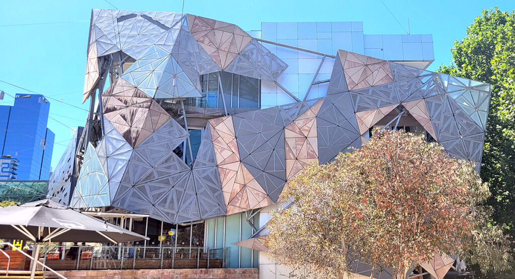 Building in Federation Square
