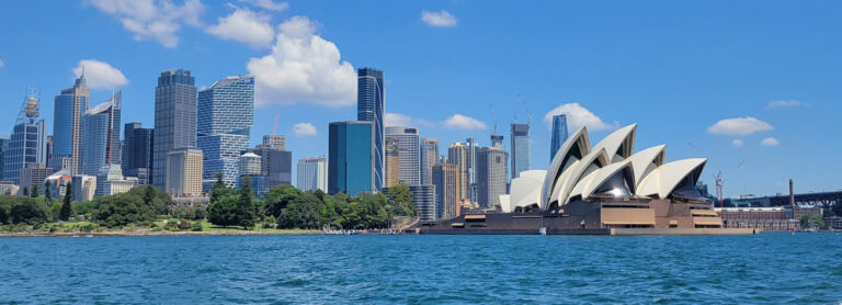 View of Sydney Harbour from the Water