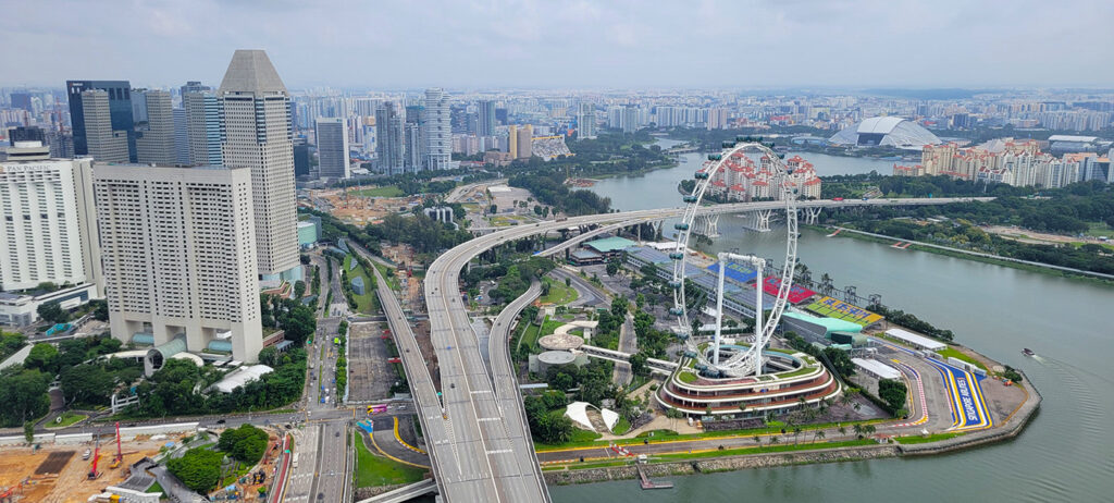 View of Singapore