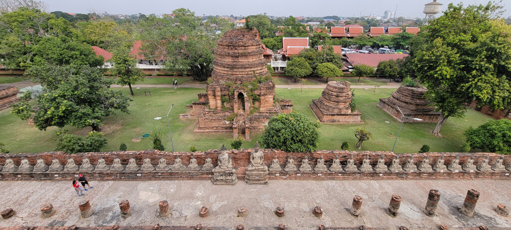 View in Ayutthaya