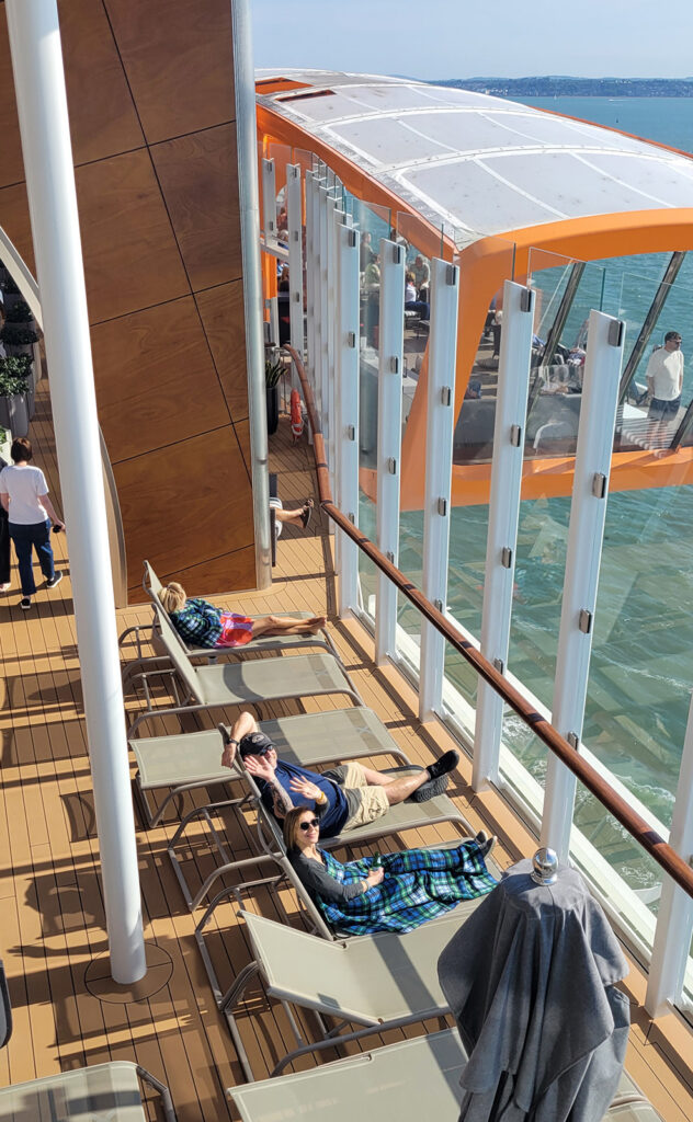 Deck and Magic Carpet Bar on the Celebrity Apex